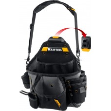KRAFTOOL KPB-20 с быстросъёмным креплением FastClip, плечевой ремень, 20 карманов и петель, 320х310 мм, поясная сумка (38767) KRAFTOOL KPB-20 с быстросъёмным креплением FastClip, плечевой ремень, 20 карманов и петель, 320х310 мм, поясная сумка (38767)