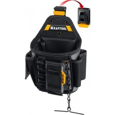 KRAFTOOL KP-13E с быстросъёмным креплением FastClip, 13 карманов и петель, 280х200 мм, поясная сумка (38772) KRAFTOOL KP-13E с быстросъёмным креплением FastClip, 13 карманов и петель, 280х200 мм, поясная сумка (38772)