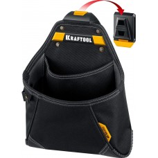 KRAFTOOL KP-12 с быстросъёмным креплением FastClip, 12 карманов и петель, 260х340 мм, поясная сумка (38774) KRAFTOOL KP-12 с быстросъёмным креплением FastClip, 12 карманов и петель, 260х340 мм, поясная сумка (38774)