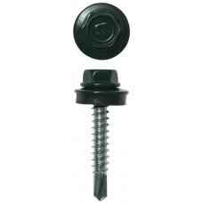 ЗУБР 29 х 4.8 мм, 2500 шт., RAL 6005 зеленый насыщенный, СКД саморезы кровельные для деревянной обрешетки 4-300310-48-029-6005 Профессионал ЗУБР 29 х 4.8 мм, 2500 шт., RAL 6005 зеленый насыщенный, СКД саморезы кровельные для деревянной обрешетки 4-300310-48-029-6005 Профессионал