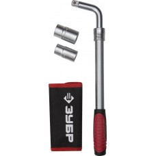 ЗУБР 380-530 мм, CrV, ключ баллонный телескопический с торцовыми головками 27525-H4 ЗУБР 380-530 мм, CrV, ключ баллонный телескопический с торцовыми головками 27525-H4