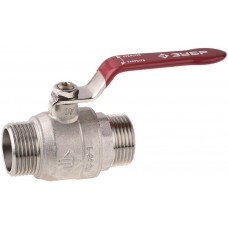 ЗУБР Ø 3/4", кран шаровой полнопроходной "папа-папа" 51352-N-3/4 ЗУБР Ø 3/4", кран шаровой полнопроходной "папа-папа" 51352-N-3/4