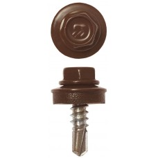 ЗУБР 19 х 5.5 мм, 2500 шт., RAL 8017 шоколадно-коричневый, СКМ саморезы кровельные для металлических конструкций 4-300310-55-019-8017 Профессионал ЗУБР 19 х 5.5 мм, 2500 шт., RAL 8017 шоколадно-коричневый, СКМ саморезы кровельные для металлических конструкций 4-300310-55-019-8017 Профессионал