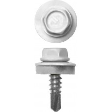 ЗУБР 19 x 5.5 мм, 2500 шт., RAL 9003 белый, СКМ саморезы кровельные для металлических конструкций 4-300310-55-019-9003 Профессионал ЗУБР 19 x 5.5 мм, 2500 шт., RAL 9003 белый, СКМ саморезы кровельные для металлических конструкций 4-300310-55-019-9003 Профессионал