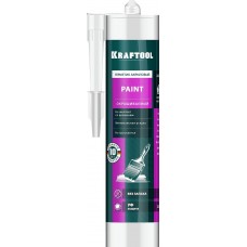 KRAFTOOL Paint, 300 мл, белый, универсальный акриловый герметик (41251-0) KRAFTOOL Paint, 300 мл, белый, универсальный акриловый герметик (41251-0)