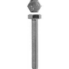 ЗУБР M8 x 12 мм, 8 шт., оцинкованный, болт с шестигранной головкой DIN 933 4-303076-08-012 Эксперт ЗУБР M8 x 12 мм, 8 шт., оцинкованный, болт с шестигранной головкой DIN 933 4-303076-08-012 Эксперт