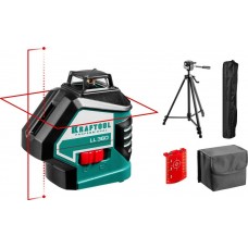 KRAFTOOL линейный лазерный нивелир со штативом LL360 3 34645-3 Professional KRAFTOOL линейный лазерный нивелир со штативом LL360 3 34645-3 Professional