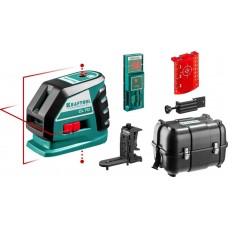 KRAFTOOL линейный лазерный нивелир с детектором в кейсе CL70 4 34660-4 Professional KRAFTOOL линейный лазерный нивелир с детектором в кейсе CL70 4 34660-4 Professional