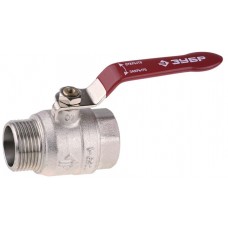 ЗУБР Ø 1", кран шаровой полнопроходной "мама-папа" 51351-N-1 ЗУБР Ø 1", кран шаровой полнопроходной "мама-папа" 51351-N-1