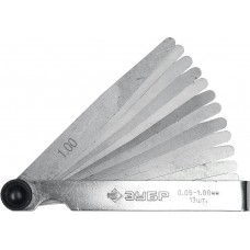 ЗУБР 13 шт., 0,05-1 мм, набор автомобильных щупов МАСТЕР 4325-H13_z01 ЗУБР 13 шт., 0,05-1 мм, набор автомобильных щупов МАСТЕР 4325-H13_z01