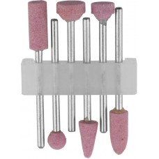 STAYER 6 шт., хвостовик Ø 3,2 мм, оксид алюминия, набор шлифовальных абразивных насадок 29920-H6 STAYER 6 шт., хвостовик Ø 3,2 мм, оксид алюминия, набор шлифовальных абразивных насадок 29920-H6