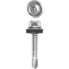 ЗУБР 19 х 6.3 мм, 2000 шт., СКМ саморезы кровельные для металлических конструкций 4-300310-63-019 Профессионал ЗУБР 19 х 6.3 мм, 2000 шт., СКМ саморезы кровельные для металлических конструкций 4-300310-63-019 Профессионал