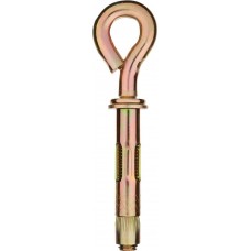 ЗУБР 10x50 мм, 40 шт., желтопассивированный, болт анкерный с кольцом 302392-10-050