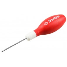 ЗУБР 2 мм, длина 60 мм, материал рукоятки пластик, шило сапожное 09570-2 ЗУБР 2 мм, длина 60 мм, материал рукоятки пластик, шило сапожное 09570-2