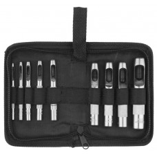 ЗУБР 9 шт., закаленная сталь 45, набор пробойников для кожи 22949-H9 ЗУБР 9 шт., закаленная сталь 45, набор пробойников для кожи 22949-H9