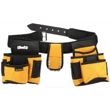 STAYER 18 карманов, нейлон, петля (скоба) для крупного инструмента, пояс для инструментов 38612 STAYER 18 карманов, нейлон, петля (скоба) для крупного инструмента, пояс для инструментов 38612