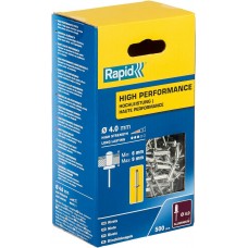 RAPID 4.0 x 12 мм, 500 шт, заклепка из алюминия 5001434 RAPID 4.0 x 12 мм, 500 шт, заклепка из алюминия 5001434