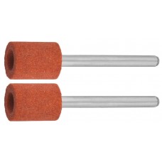 ЗУБР P120 9.5 x 12.7 х 3.2 мм, L 45 мм, 2 шт. цилиндр абразивный шлифовальный на шпильке 35911 ЗУБР P120 9.5 x 12.7 х 3.2 мм, L 45 мм, 2 шт. цилиндр абразивный шлифовальный на шпильке 35911