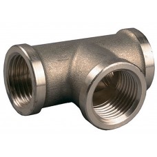 GENERAL FITTINGS 3/4", латунь, "гайка - гайка - гайка", тройник переходной 51055-3/4 GENERAL FITTINGS 3/4", латунь, "гайка - гайка - гайка", тройник переходной 51055-3/4