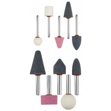 ЗУБР хвостовик Ø 3,2 мм, Ø 6 мм, набор, абразивные мини-шарошки насадки 35998-H10 Мастер ЗУБР хвостовик Ø 3,2 мм, Ø 6 мм, набор, абразивные мини-шарошки насадки 35998-H10 Мастер