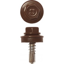 ЗУБР 19 х 5.5 мм, 500 шт., RAL 8017 шоколадно-коричневый, СКМ саморезы кровельные для металлических конструкций 4-300315-55-019-8017 Профессионал ЗУБР 19 х 5.5 мм, 500 шт., RAL 8017 шоколадно-коричневый, СКМ саморезы кровельные для металлических конструкций 4-300315-55-019-8017 Профессионал