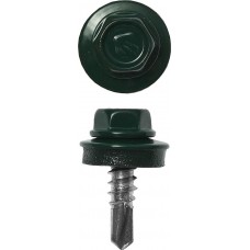 ЗУБР 25 х 5.5 мм, 420 шт., RAL 6005 зеленый насыщенный, СКМ саморезы кровельные для металлических конструкций 4-300315-55-025-6005 Профессионал ЗУБР 25 х 5.5 мм, 420 шт., RAL 6005 зеленый насыщенный, СКМ саморезы кровельные для металлических конструкций 4-300315-55-025-6005 Профессионал