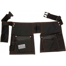 ЗУБР 13 карманов, нейлон, петля (скоба) для крупного инструмента, сумка поясная для инструмента 38654 ЗУБР 13 карманов, нейлон, петля (скоба) для крупного инструмента, сумка поясная для инструмента 38654