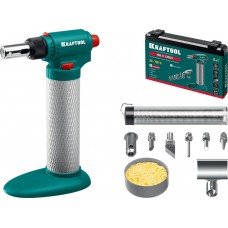 KRAFTOOL ВT-25-S, набор 8-в-1 многофункциональная автономная газовая горелка с пьезоподжигом, 1300 °С 55506-H8 KRAFTOOL ВT-25-S, набор 8-в-1 многофункциональная автономная газовая горелка с пьезоподжигом, 1300 °С 55506-H8
