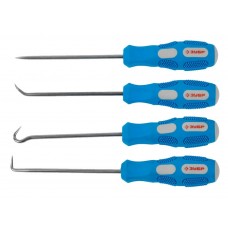 ЗУБР 4 шт., рукоятки двухкомпонентные, набор крючков 21553-H4 Эксперт ЗУБР 4 шт., рукоятки двухкомпонентные, набор крючков 21553-H4 Эксперт