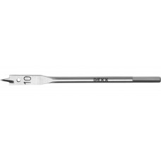 DEXX 10 x 152 мм, шестигранный хвостовик, сверло перовое по дереву 2945-10 DEXX 10 x 152 мм, шестигранный хвостовик, сверло перовое по дереву 2945-10