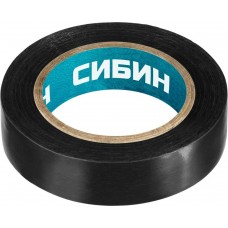 СИБИН 15 мм х 10 м, изоляционная лента пвх 1235-2 СИБИН 15 мм х 10 м, изоляционная лента пвх 1235-2