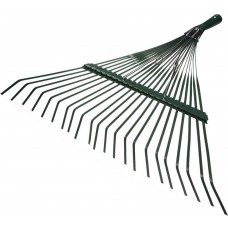 GRINDA 450 мм, 22 плоских зубца, усиленные, грабли веерные 421871 GRINDA 450 мм, 22 плоских зубца, усиленные, грабли веерные 421871