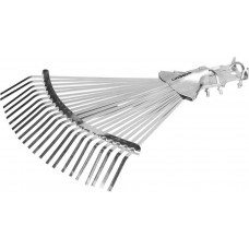 GRINDA 300 - 440 мм, 22 плоских зубца, регулируемые усиленные, грабли веерные 421873 GRINDA 300 - 440 мм, 22 плоских зубца, регулируемые усиленные, грабли веерные 421873