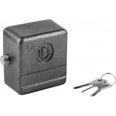 88 мм, дисковый механизм секрета, количество ключей 3 шт., замок навесной 37220-10 88 мм, дисковый механизм секрета, количество ключей 3 шт., замок навесной 37220-10