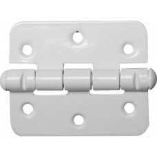 60 x 49 x 1.6 мм, 1 шт., белая, петля накладная универсальная "ПН-60" 37631-60 60 x 49 x 1.6 мм, 1 шт., белая, петля накладная универсальная "ПН-60" 37631-60