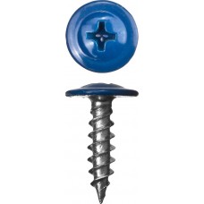 ЗУБР 25 х 4.2 мм, 400 шт., ПШМ саморезы с прессшайбой для листового металла RAL-5005 синий насыщенный 300191-42-025-5005 Мастер ЗУБР 25 х 4.2 мм, 400 шт., ПШМ саморезы с прессшайбой для листового металла RAL-5005 синий насыщенный 300191-42-025-5005 Мастер