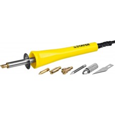 STAYER прибор для выжигания + 5 насадок, нож 45221 STAYER прибор для выжигания + 5 насадок, нож 45221