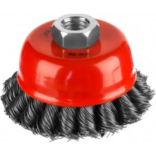 MIRAX d 80 мм, щетка-крацовка чашечная для УШМ 35104-080-2 MIRAX d 80 мм, щетка-крацовка чашечная для УШМ 35104-080-2