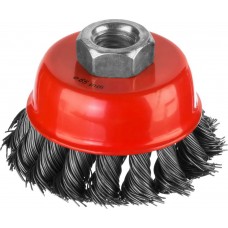 MIRAX d 65 мм, щетка-крацовка чашечная для УШМ 35104-065 MIRAX d 65 мм, щетка-крацовка чашечная для УШМ 35104-065