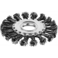 MIRAX Ø 100 мм, щетка-крацовка дисковая для УШМ 35140-100 MIRAX Ø 100 мм, щетка-крацовка дисковая для УШМ 35140-100