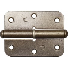 85 x 41 x 2.5 мм, 1 шт., цвет бронзовый металлик, правая, петля накладная "ПН-85" 37645-85R 85 x 41 x 2.5 мм, 1 шт., цвет бронзовый металлик, правая, петля накладная "ПН-85" 37645-85R