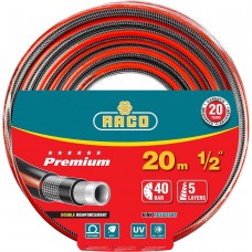 Raco Ø 1/2" x 20 м, 40 атм., 5-ти слойный, армированный, шланг поливочный PREMIUM 40300-1/2-20_z01 Raco Ø 1/2" x 20 м, 40 атм., 5-ти слойный, армированный, шланг поливочный PREMIUM 40300-1/2-20_z01