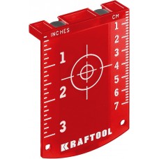 KRAFTOOL мишень для лазерных приборов 34725 KRAFTOOL мишень для лазерных приборов 34725