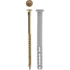 ЗУБР 8 x 140 мм, 50 шт., дюбель-гвоздь полипропиленовый с цилиндрическим бортиком 4-301365-08-140 ЗУБР 8 x 140 мм, 50 шт., дюбель-гвоздь полипропиленовый с цилиндрическим бортиком 4-301365-08-140