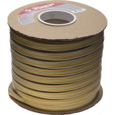 ЗУБР 150 м, профиль "D", белый, уплотнитель самоклеящийся 40920-150 ЗУБР 150 м, профиль "D", белый, уплотнитель самоклеящийся 40920-150