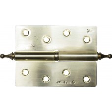 ЗУБР 100 x 75 x 2.5 мм, 2 шт., 1 подшипник, цвет матовая латунь (SB), левая, с крепежом, петля дверная разъемная 37605-100-3L Эксперт ЗУБР 100 x 75 x 2.5 мм, 2 шт., 1 подшипник, цвет матовая латунь (SB), левая, с крепежом, петля дверная разъемная 37605-100-3L Эксперт