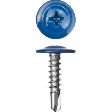 ЗУБР 19 х 4.2 мм, 450 шт., ПШМ-С саморезы с прессшайбой и сверлом для листового металла RAL-5005 синий насыщенный 300211-42-019-5005 Мастер ЗУБР 19 х 4.2 мм, 450 шт., ПШМ-С саморезы с прессшайбой и сверлом для листового металла RAL-5005 синий насыщенный 300211-42-019-5005 Мастер