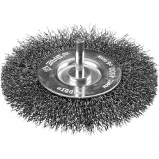 ЗУБР 100 мм, проволока 0.3 мм, щетка дисковая для дрели 35198-100_z02 Профессионал ЗУБР 100 мм, проволока 0.3 мм, щетка дисковая для дрели 35198-100_z02 Профессионал