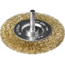 ЗУБР 75 мм, проволока 0.3 мм, щетка дисковая для дрели 3520-075_z02 Профессионал ЗУБР 75 мм, проволока 0.3 мм, щетка дисковая для дрели 3520-075_z02 Профессионал