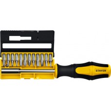 STAYER 13 шт, отвертка-битодержатель 25813 STAYER 13 шт, отвертка-битодержатель 25813